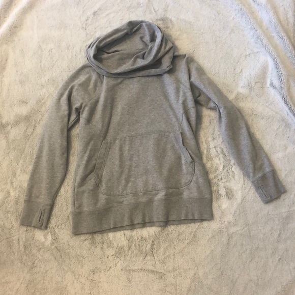 ll bean cowl neck sweatshirt